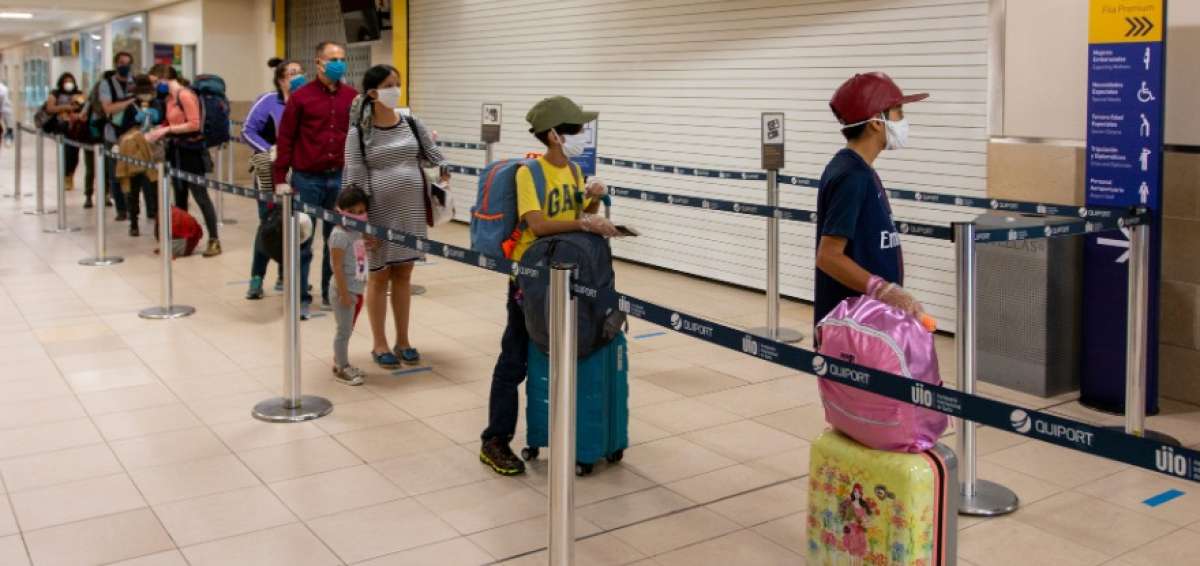 Autoridades locales y nacionales verificaron protocolos en el Aeropuerto de Quito