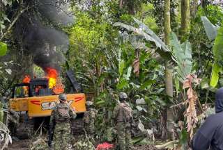 Las Fuerzas Armadas toman el control en Imbabura y Napo tras ofensiva contra la minería ilegal