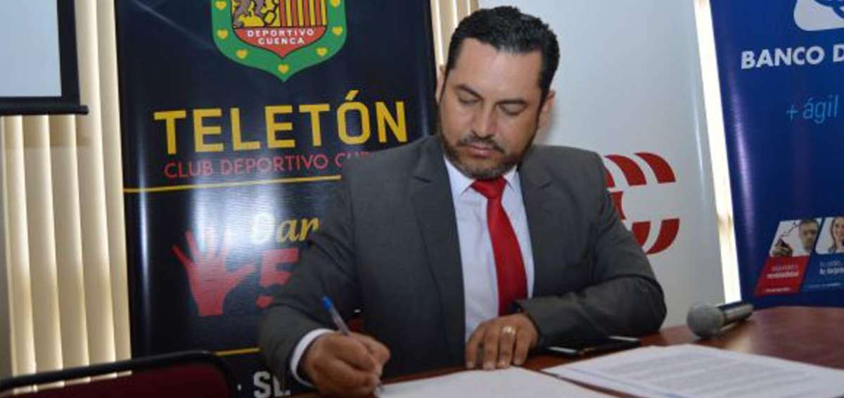 Galo C&aacute;rdenas presidente de los 'morlacos'.
