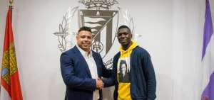 Stiven Plaza fue presentado oficialmente en el Real Valladolid