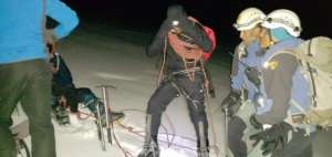 Tres excursionistas fueron rescatados del volc&aacute;n Cayambe