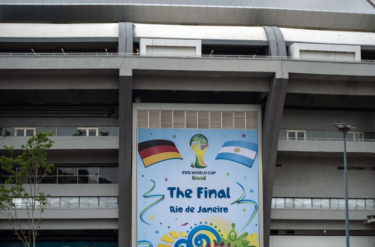 El estadio Maracan&aacute; ser&aacute; el escenario donde ma&ntilde;ana se jugar&aacute; la final del Mundial. Foto: AFP
