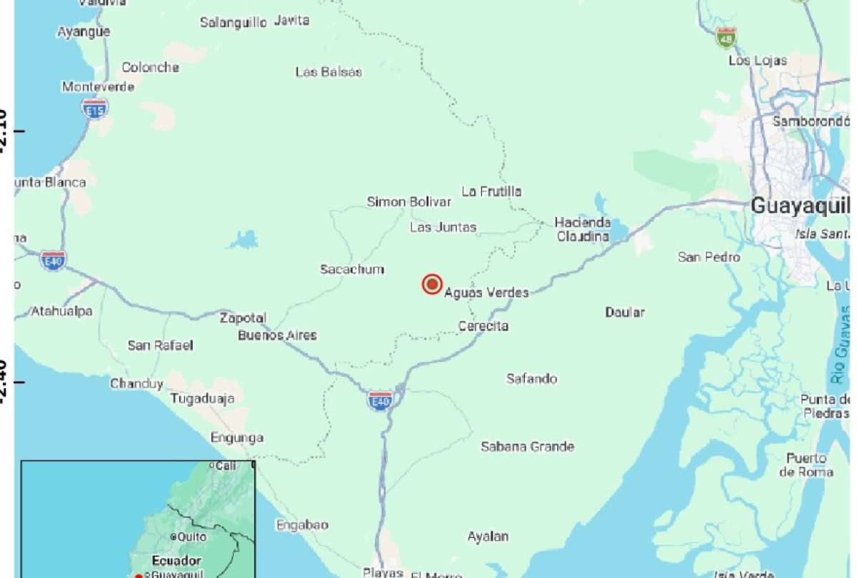 Ecuador despert&oacute; con dos sismos en la Costa