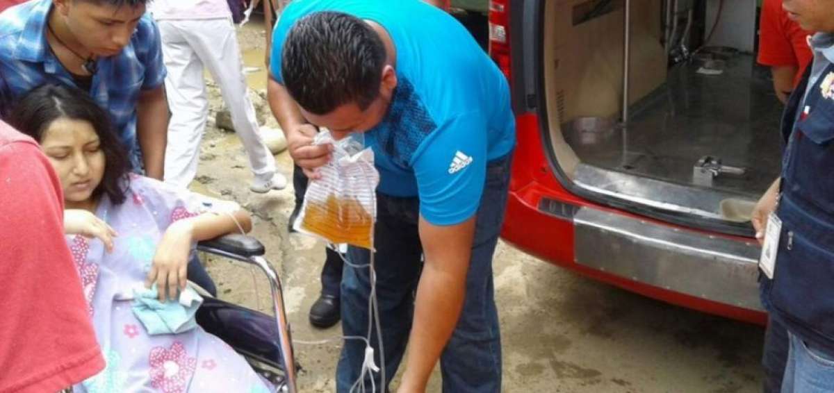 Neonatos y pacientes de maternidad fueron evacuados en Santa Rosa