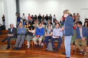 El evento se desarroll&oacute; ayer en el auditorio llamado &lsquo;Teatrito&rsquo; del Parque Urbano Qmand&aacute;. FOTO: CORTES&Iacute;A DEL MUNICIPIO DE QUITO.