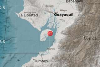 Sismo removió la tierra en localidad de Guayas
