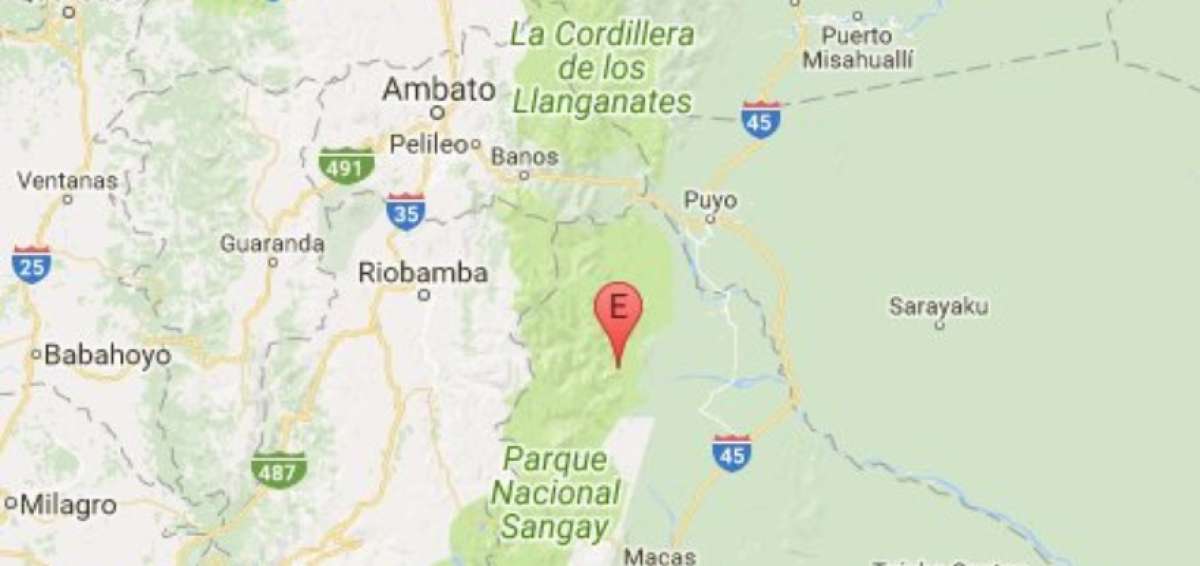 Sismo de magnitud 5,2 en Puyo se sinti&oacute; en varias localidades