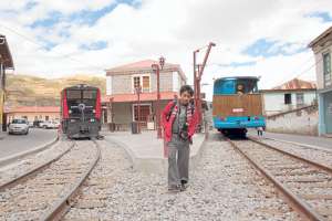 La estaci&oacute;n alause&ntilde;a es una de las m&aacute;s visitadas en la provincia de Chimborazo. Foto: Elizabeth Maggi/ El Tel&eacute;grafo