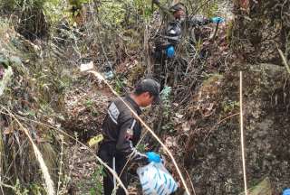 FIscalía encuentra restos óseos en el cerro Casitagua