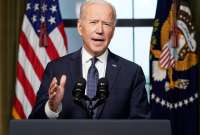 El presidente estadounidense Joe Biden criticó las ganancias de las empresas petroleras.