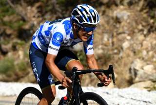 Richard Carapaz recibió carbón para afrontar la última etapa de La Vuelta