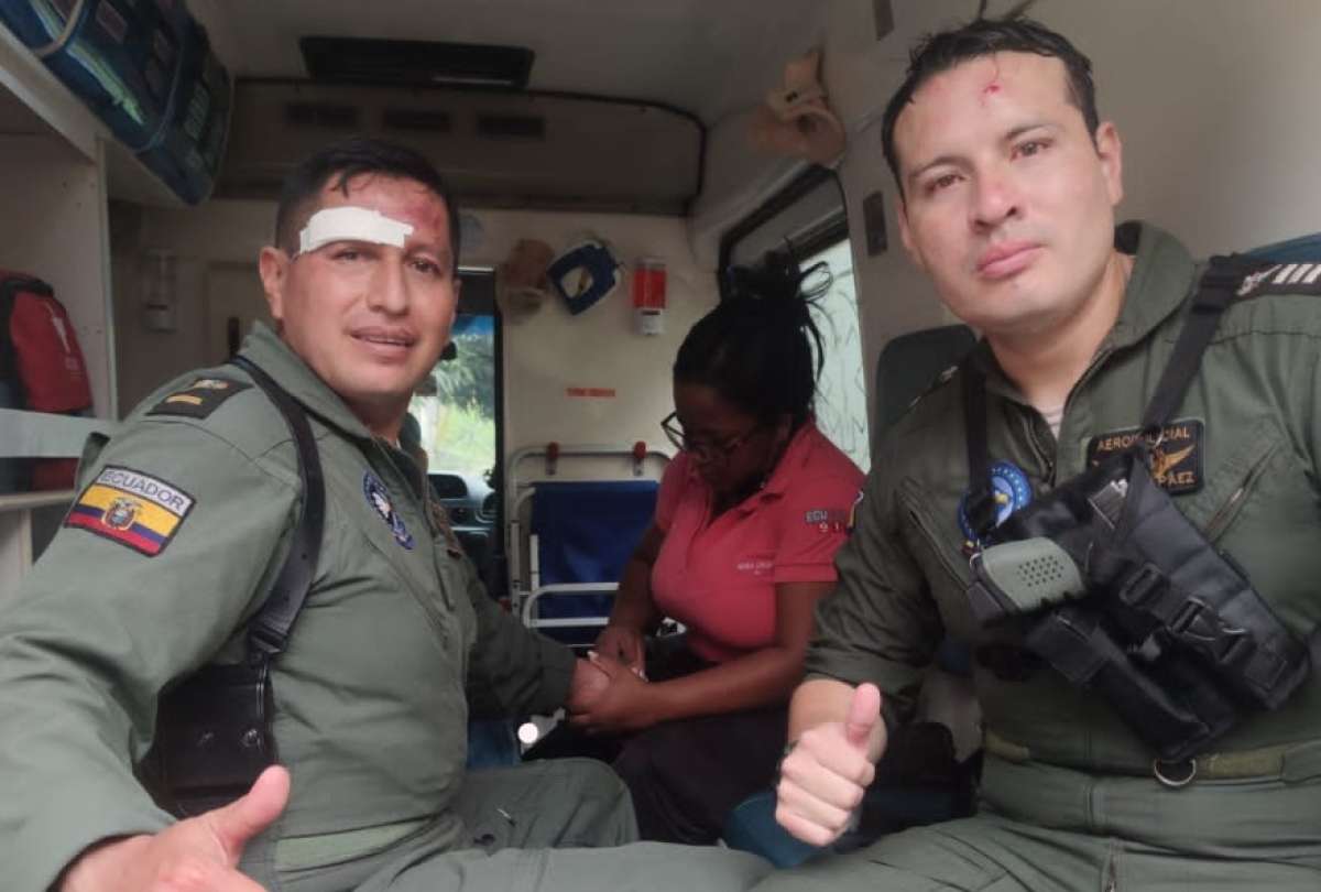 Un video muestra cómo fue el rescate en la avioneta siniestrada de la Policía Nacional
