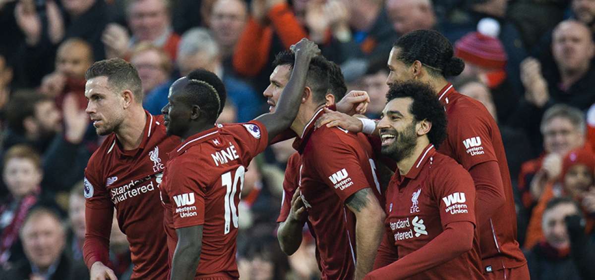 El equipo de Liverpool se luce en el El Boxing day
