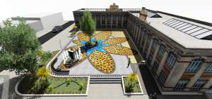 El parque, que presenta un dise&ntilde;o especial, est&aacute; situado en las calles Bernardo Valdiviezo y Azuay. Su construcci&oacute;n tiene un costo de $ 65.243,92.