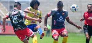 Aucas se llev&oacute; un punto valioso en su visita al Delf&iacute;n