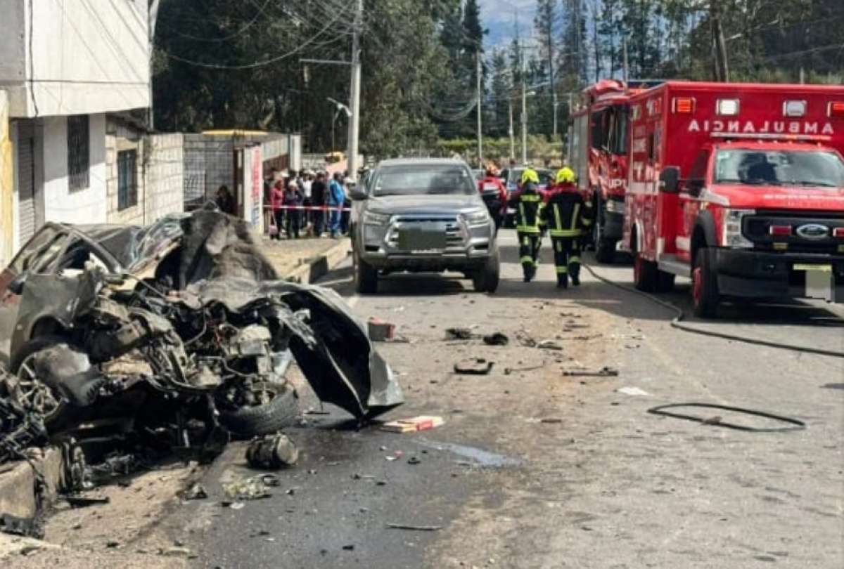 Una persona falleció tras siniestro de tránsito en Cayambe