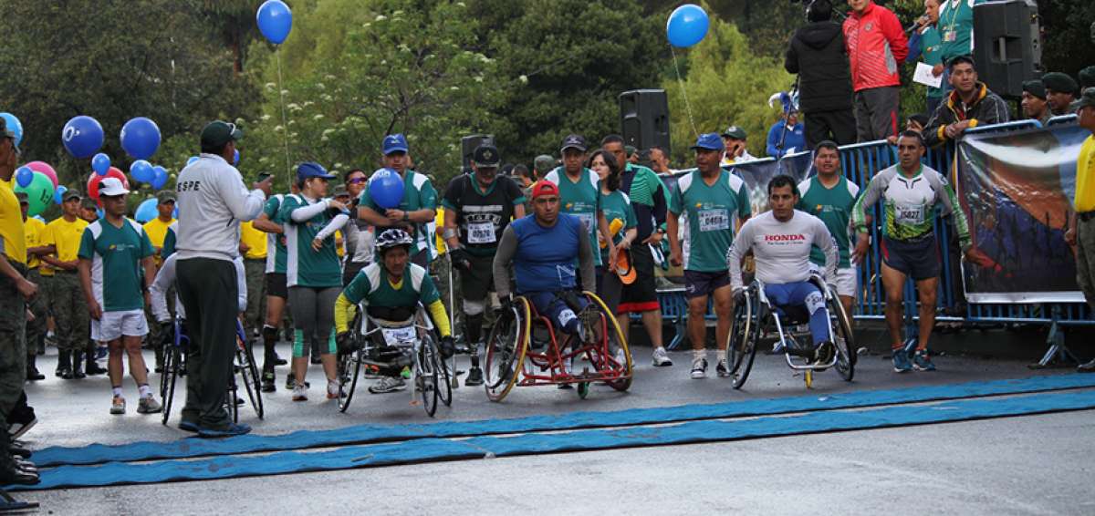 La prueba tiene las categor&iacute;as &ldquo;silla de ruedas de paseo&rdquo; y &ldquo;personas con discapacidad en miembros inferiores&rdquo;.