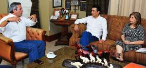 El prefecto Jimmy Jairala se reuni&oacute; este viernes 7 de julio con ejecutivos del Banco de Desarrollo del Ecuador (BDE) y del Banco Interamericano de Desarrollo (BDI).