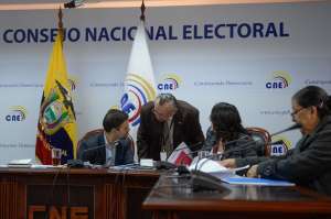 El pleno del CNE present&oacute; los mejor puntuados del proceso y anunci&oacute; que en las pr&oacute;ximas horas ser&aacute;n notificados los postulantes. Foto: &Aacute;lvaro P&eacute;rez / EL TEL&Eacute;GRAFO