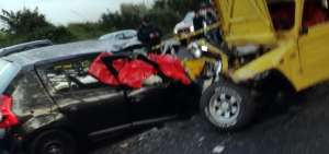 Accidente de tr&aacute;nsito en Machachi dej&oacute; tres fallecidos
