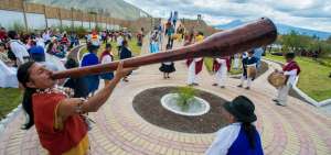 El ritual del Sol se realiz&oacute; sobre una pir&aacute;mide