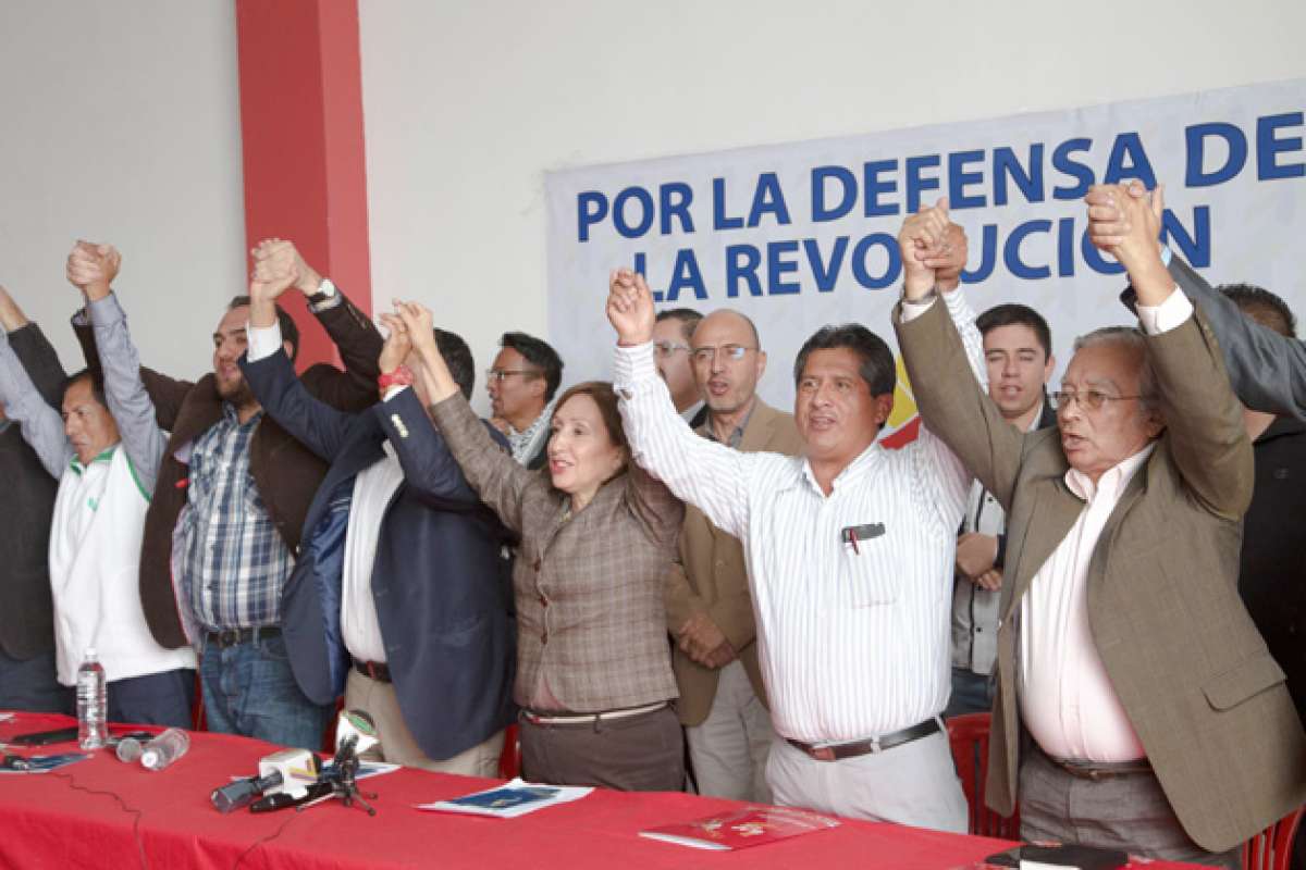 Los representantes del Frente Unidos seguir&aacute;n fortaleciendo el trabajo en los territorios del pa&iacute;s. Foto: Mario Egas/ El Tel&eacute;grafo