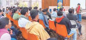 En el auditorio del Ministerio deAgricultura se realiz&oacute; una de las socializaciones del proyecto de Ley de Tierras, una de las normativas m&aacute;s importantes que se enmarca en el di&aacute;logo nacional. Foto: Archivo / El Tel&eacute;grafo