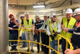 El proyecto hidroeléctrico avanza hacia su puesta en operación con las primera pruebas.