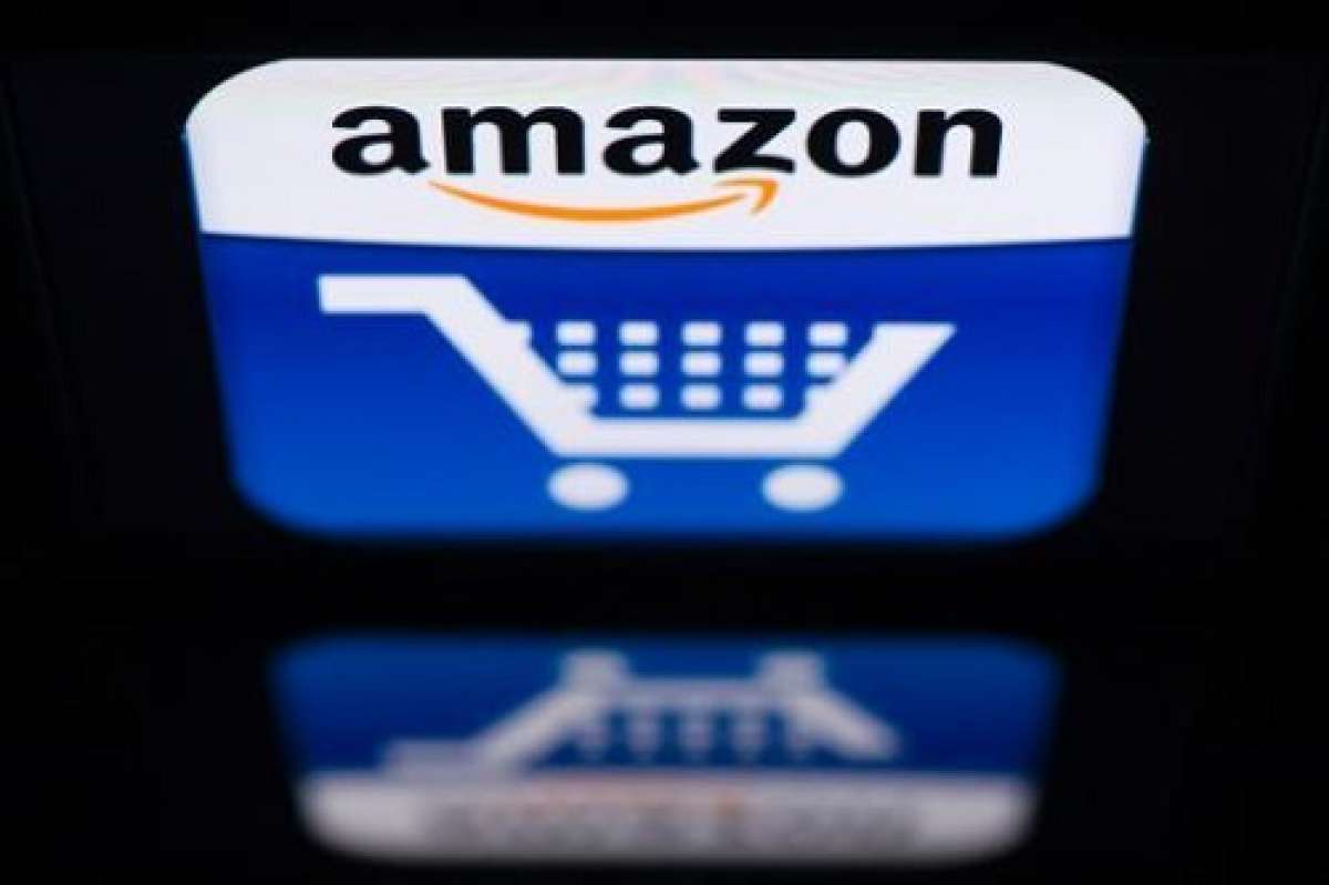 El logo de la tienda en l&iacute;nea Amazon. Foto: Archivo / AFP