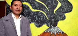 Milton Alajo. Pintor de Cotopaxi