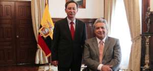 Presidente mantuvo reuni&oacute;n con Embajador de China