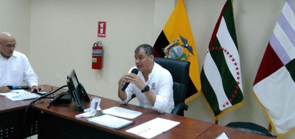 Presidente extendi&oacute; un mes m&aacute;s el estado de excepci&oacute;n en Manab&iacute; y Esmeraldas