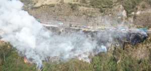 Zona en donde se registr&oacute; el incendio.