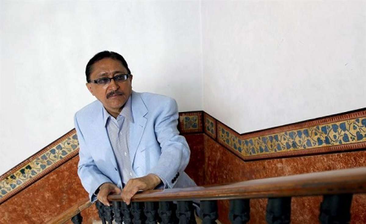La obra ganadora "Campo de guerra", de Gonz&aacute;lez, analiza la tendencia geopol&iacute;tica encabezada por Estados Unidos. Foto: EFE