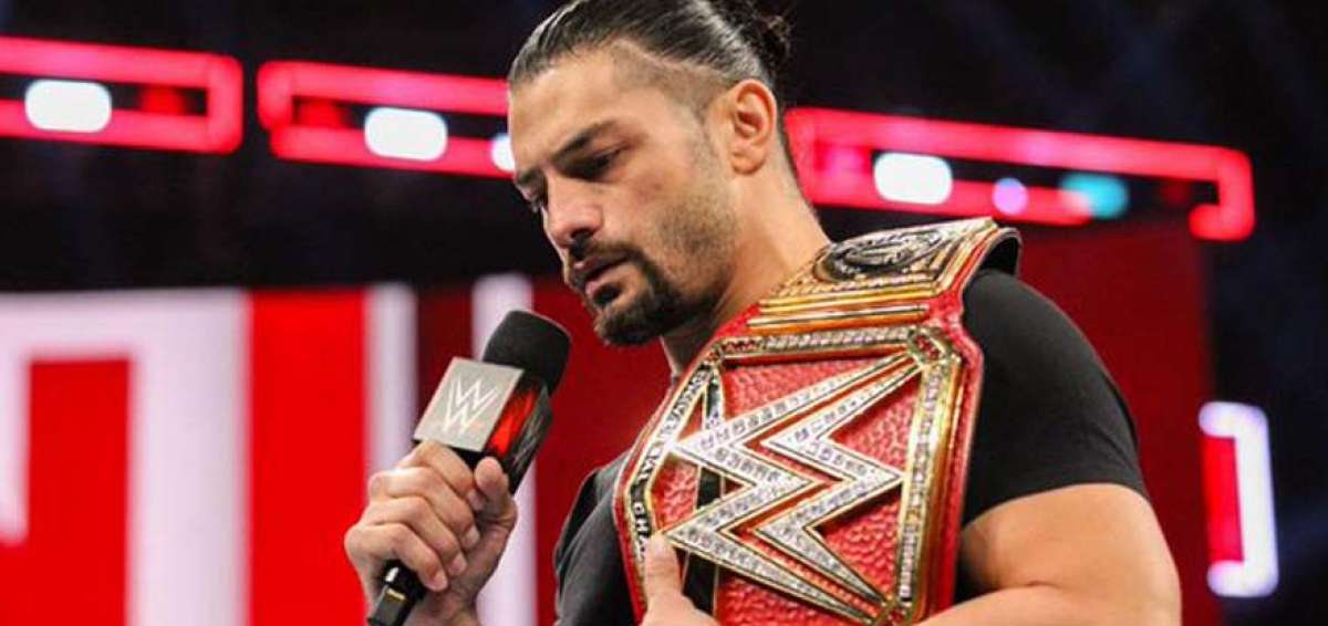 Roman Reigns deja el t&iacute;tulo de WWE vacante por leucemia