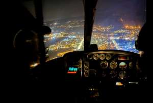 Ej&eacute;rcito ejecuta patrullajes a&eacute;reos nocturnos en zonas estrat&eacute;gicas