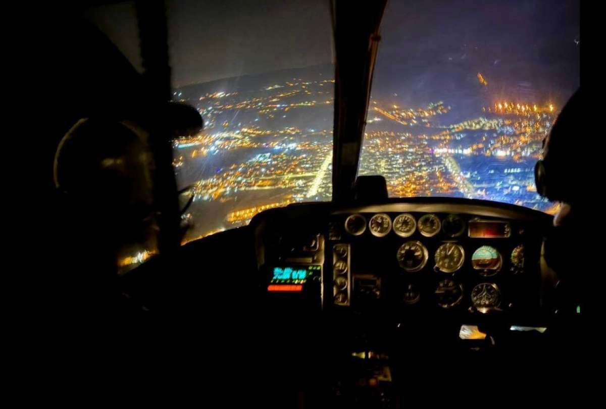 Ej&eacute;rcito ejecuta patrullajes a&eacute;reos nocturnos en zonas estrat&eacute;gicas