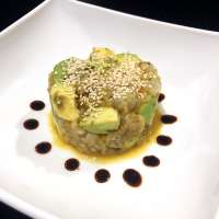 Tartar de camarones