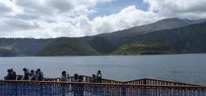 Cuicocha, una laguna volc&aacute;nica que es cuna de cuyes y otras especies