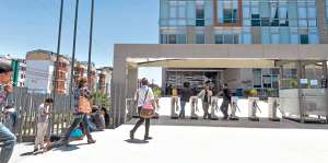En la UDLA, los universitarios denunciaron un incremento de hasta el 100% en el valor de la matr&iacute;cula. Archivo / El Tel&eacute;grafo