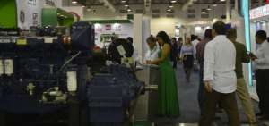 El evento cuenta con 307 stands, en los que se exhiben los avances para el mercado camaronero.