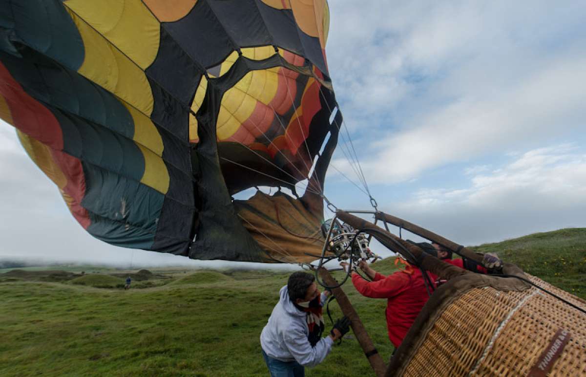 Flotar en globo es relajarse en las alturas