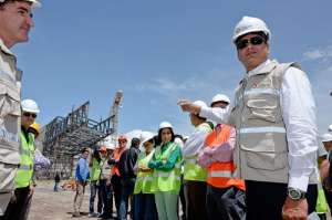 El Primer Mandatario manifest&oacute; que la construcci&oacute;n de la sede de Unasur constituye un proyecto integral. Foto: Andr&eacute;s Darquea / El Tel&eacute;grafo 