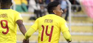 &Aacute;ngel Mena queda descartado para el partido ante Brasil