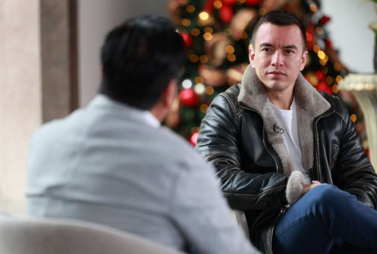 Presidente Daniel Noboa destaca orden fiscal, menos pobreza y golpes a las mafias