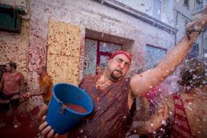 Batalla de tomates