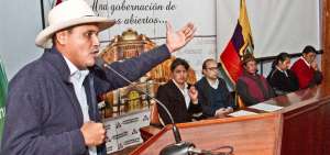 Ind&iacute;genas y campesinos de Tungurahua anuncian apoyo a Len&iacute;n Moreno