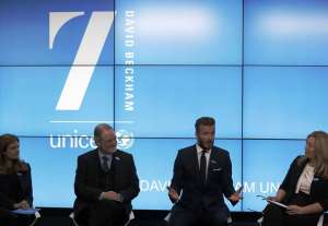 Su lanzamiento coincide con el d&eacute;cimo aniversario como embajador de buena voluntad de UNICEF. Foto: Agencia AFP