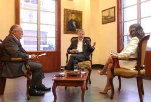Presidente Guillermo Lasso resaltó los resultados del último año