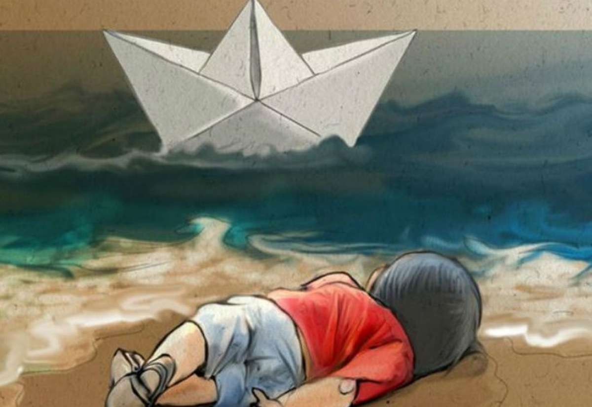 Padre de ni&ntilde;o sirio ahogado califica de "horripilantes" a los dibujos de Charlie Hebdo sobre su hijo